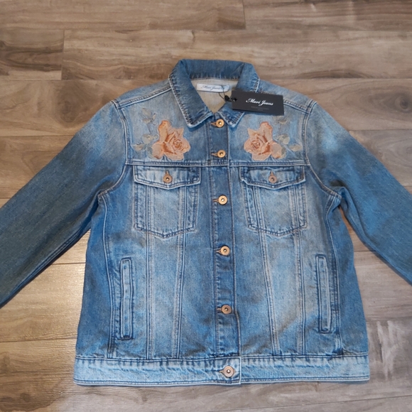 Embroidered Denim Jacket - Picture 5 of 11